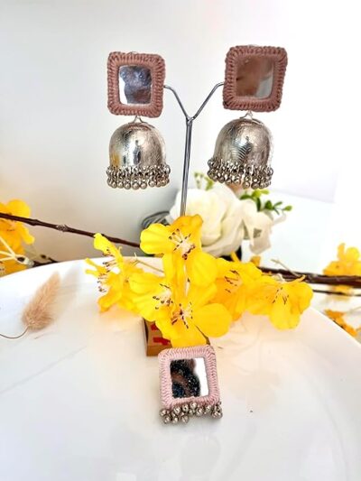 Traditional Fashion Mirror Work Finger Ring