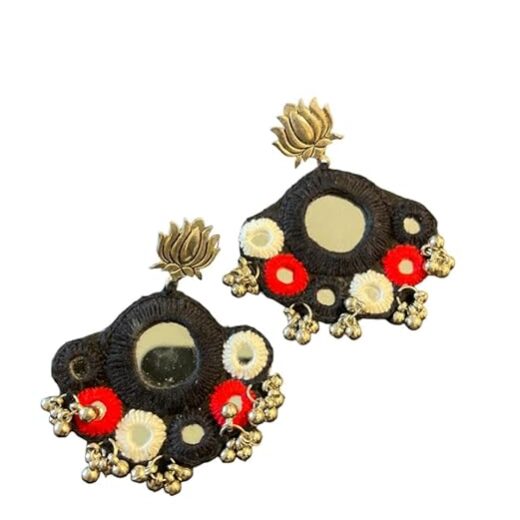 Handmade Fabric Earring Girl and Women