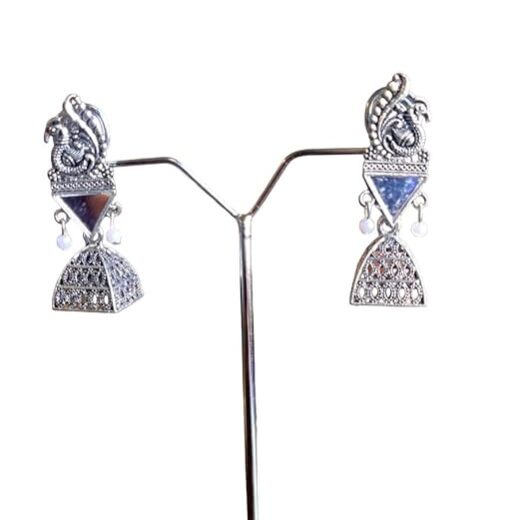 Oxidised Peacock Designed Fashionable Earring,Valentine Gift for Girls, Women, Girlfriend