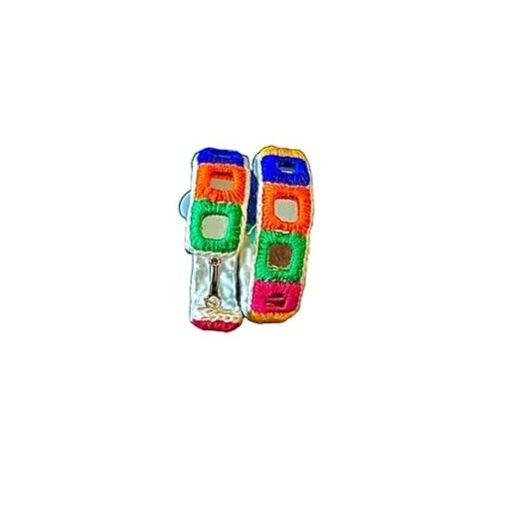 Handmade Mirror Work Earring