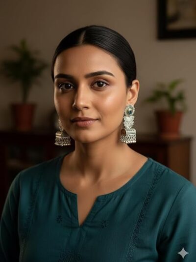 SilverOxidised Peacock Nakshi Jhumkas.|| TRending || Fashionable and Girls Latkan Earrings