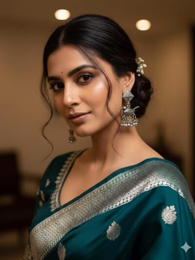 Handcrafted Oxidized Bird Drop Earrings, Traditional Tribal Design with Hanging Bells, Ethnic Fashion Jewelry